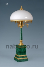 Лампа из малахита